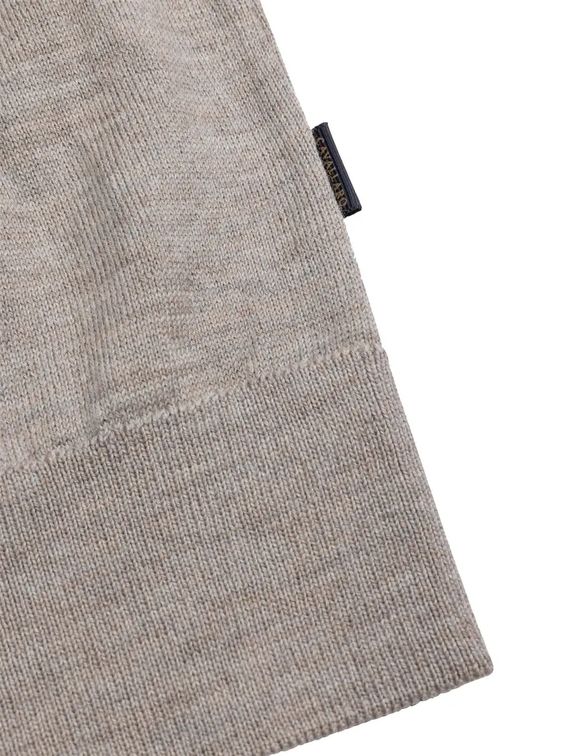 Trui Cavallaro beige merinowol