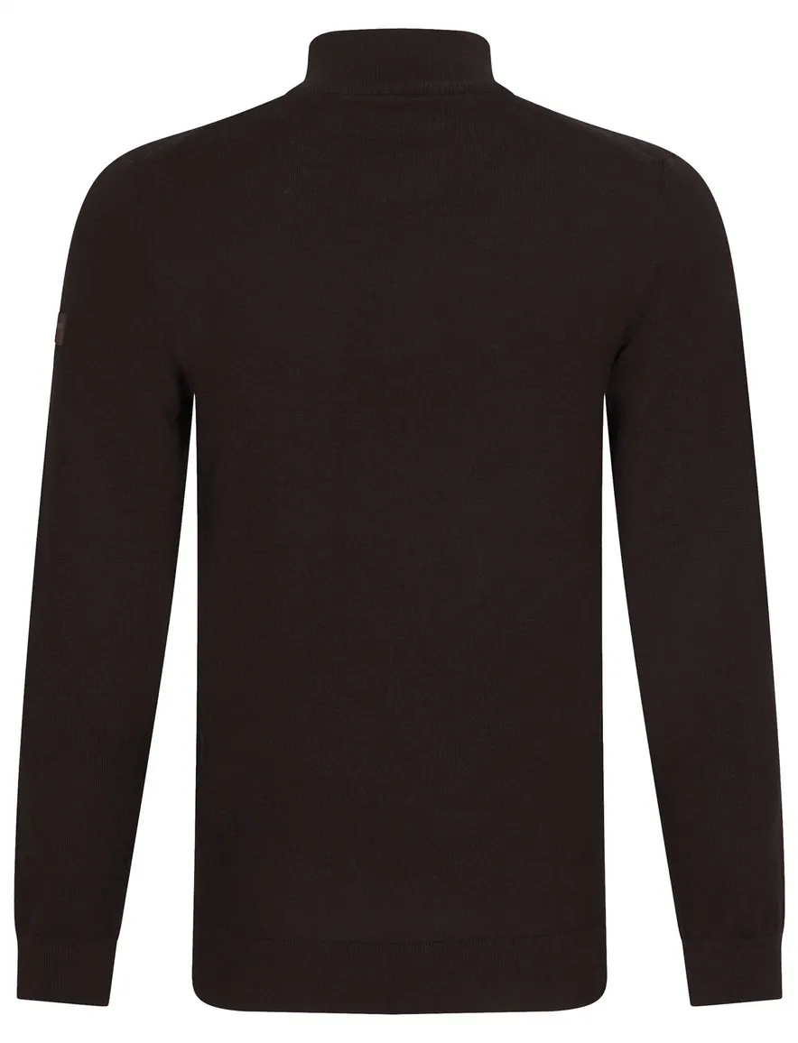 Trui Cavallaro bruin 118265001-Dark Brown