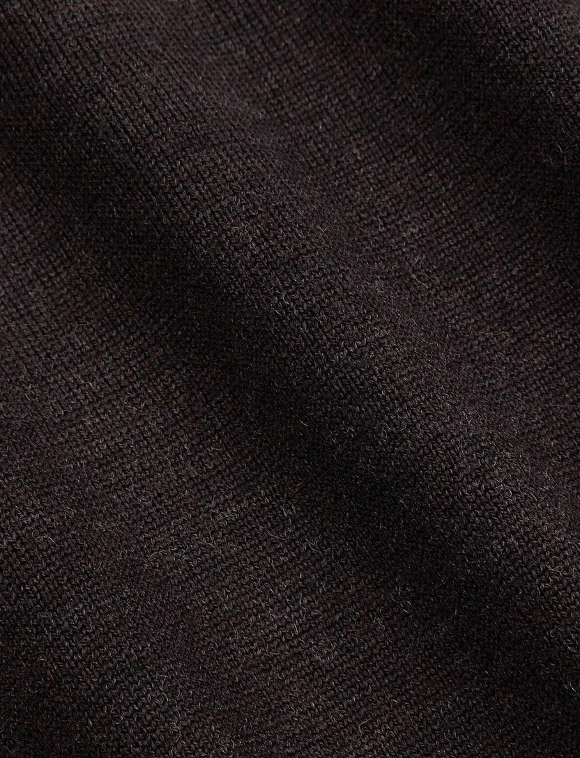 Trui Cavallaro bruin 118265001-Dark Brown