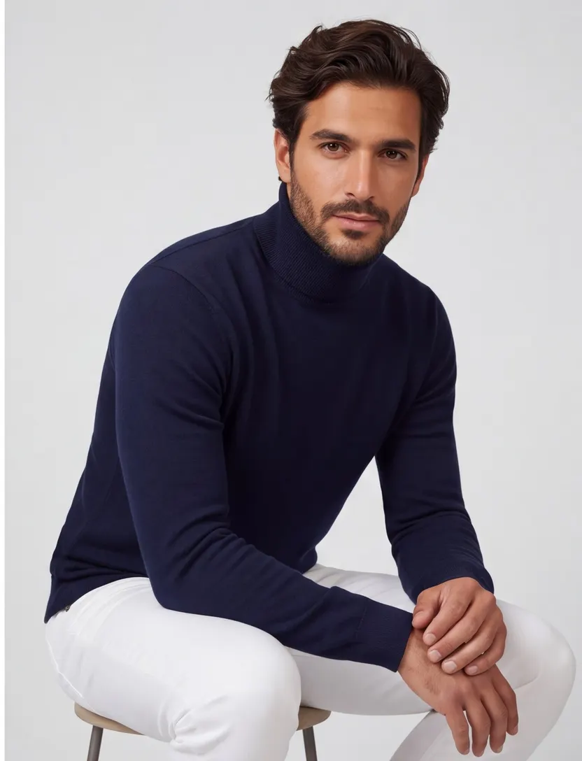 Coltrui Cavallaro donkerblauw merinowol