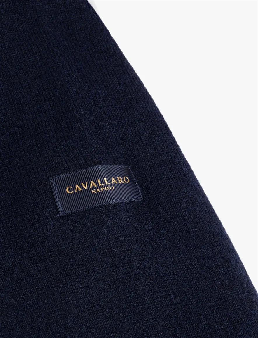 Cavallaro coltrui donkerblauw merinowol