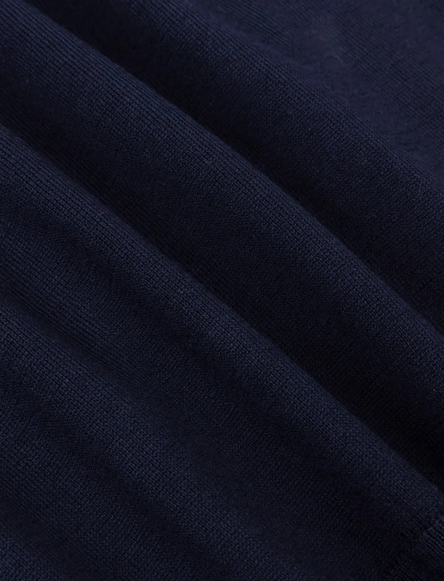 Cavallaro coltrui donkerblauw merinowol