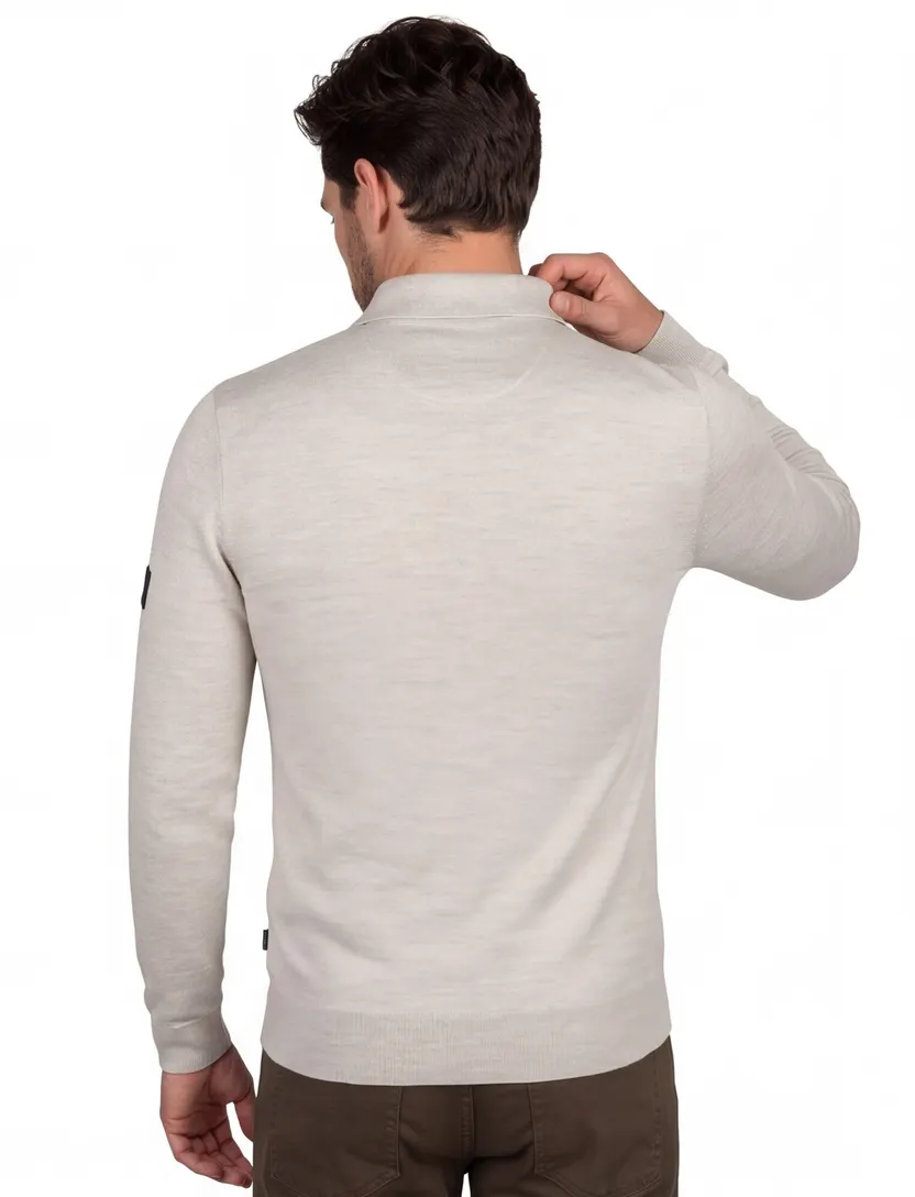 Poloshirt Cavallaro beige