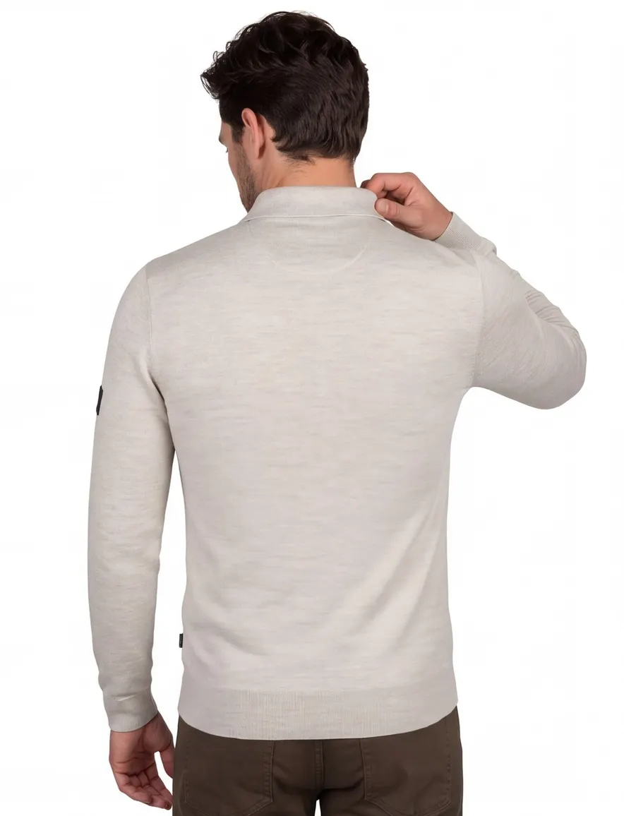 Poloshirt Cavallaro beige