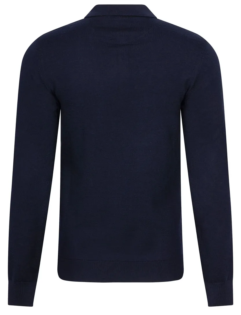 Poloshirt Cavallaro donkerblauw 118265021-Dark Blue