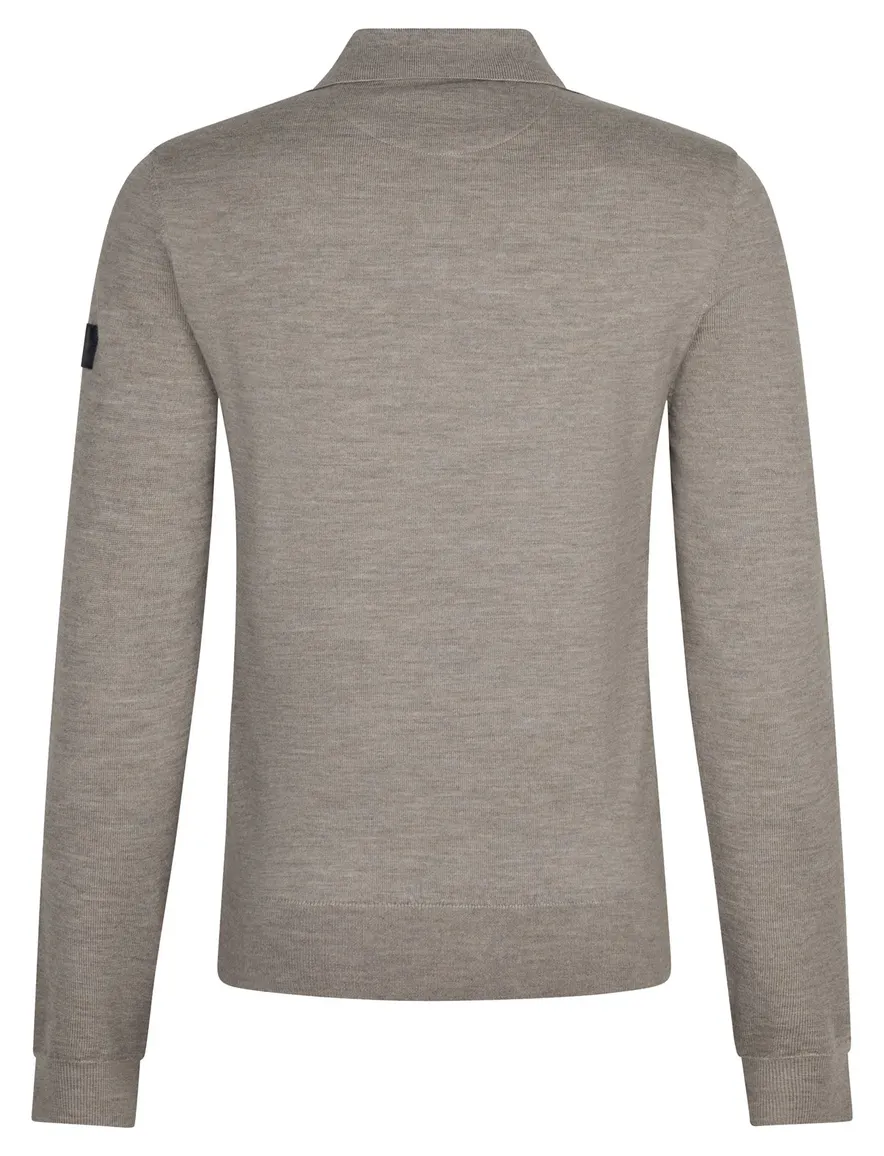 Poloshirt Cavallaro beige 118265021-Light Taupe