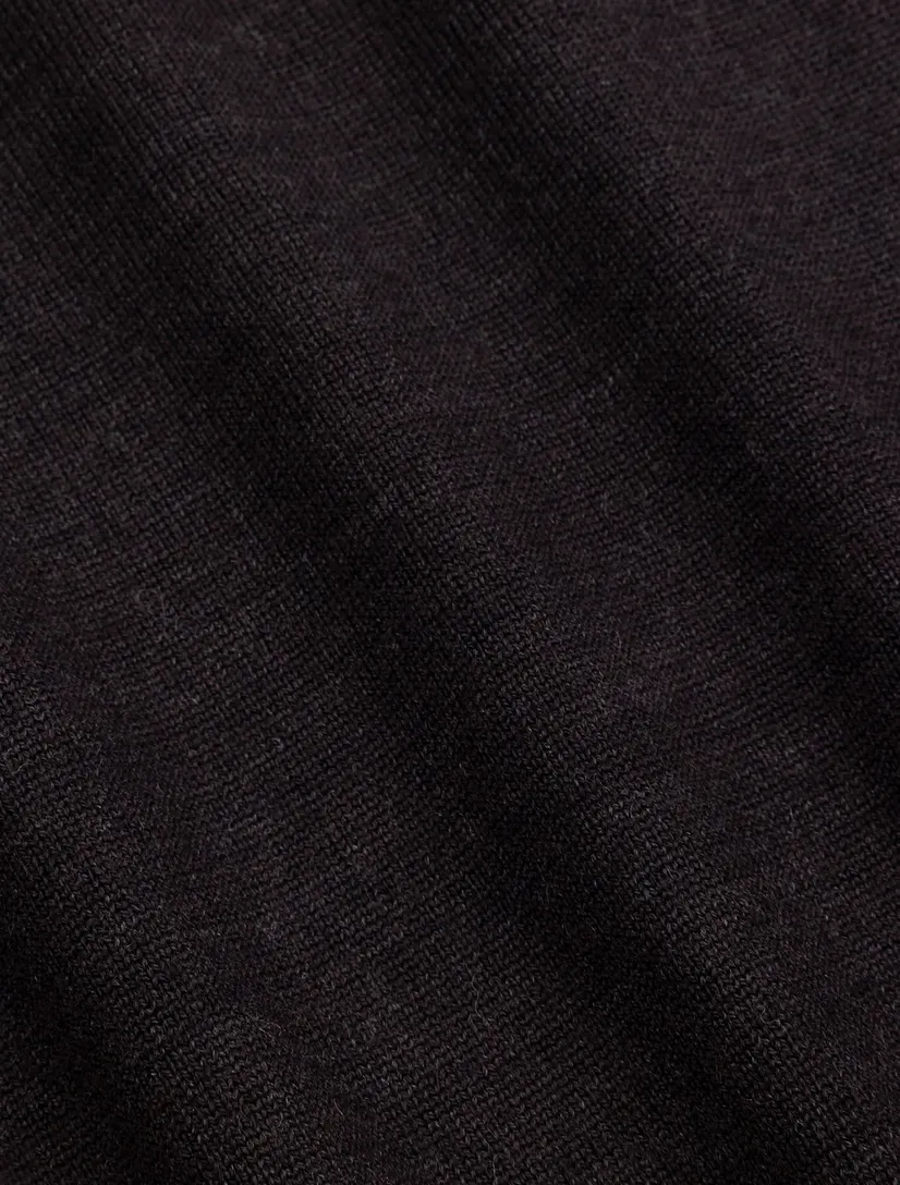 Poloshirt Cavallaro bruin gebreid