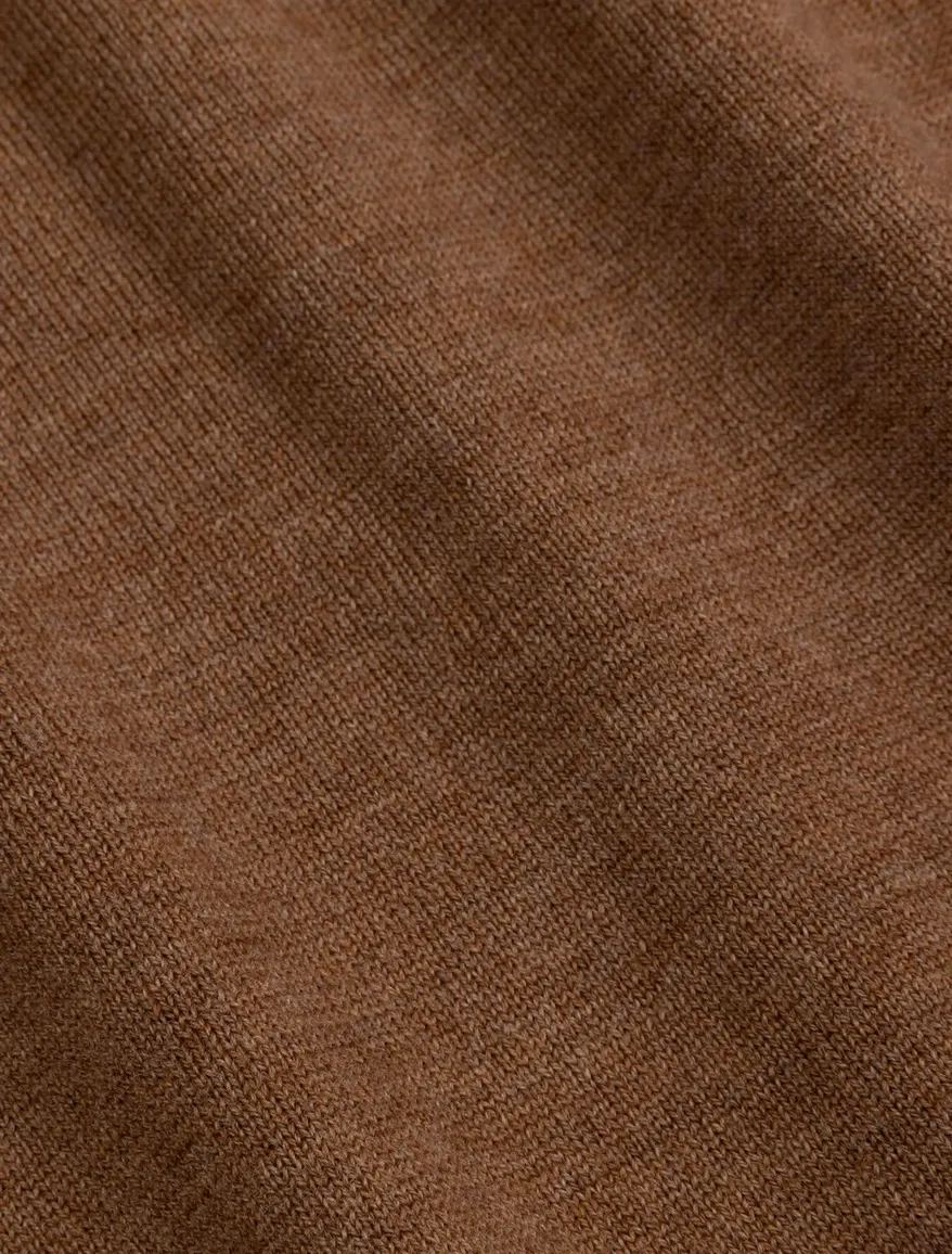Poloshirt Cavallaro bruin 118265022-Camel