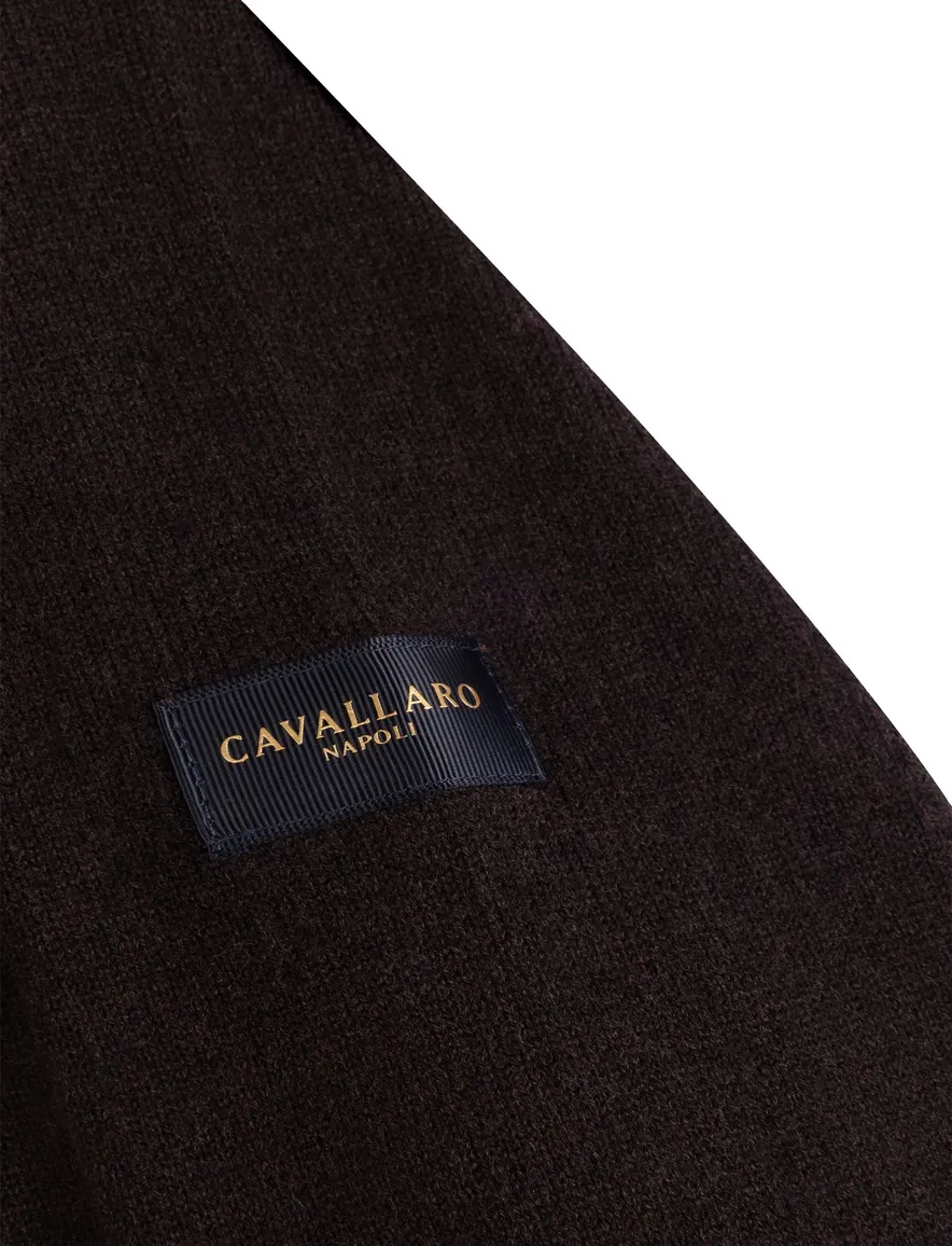 Cavallaro coltrui zwart merinowol