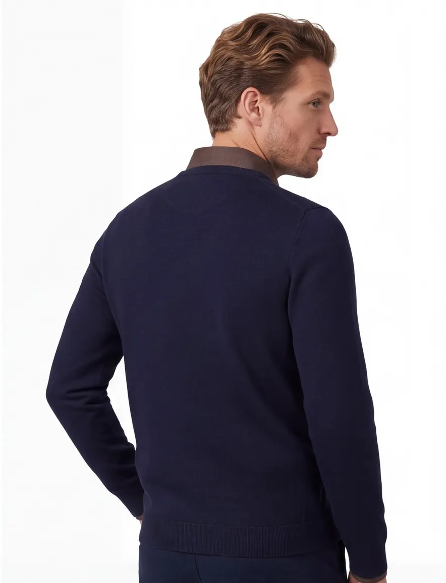 Trui Cavallaro donkerblauw 118265003-Dark Blue