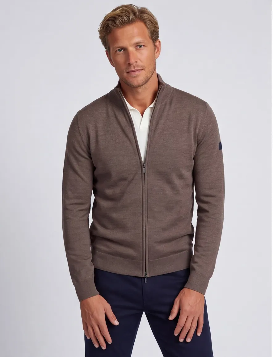 Vest Cavallaro bruin 119265004-Taupe