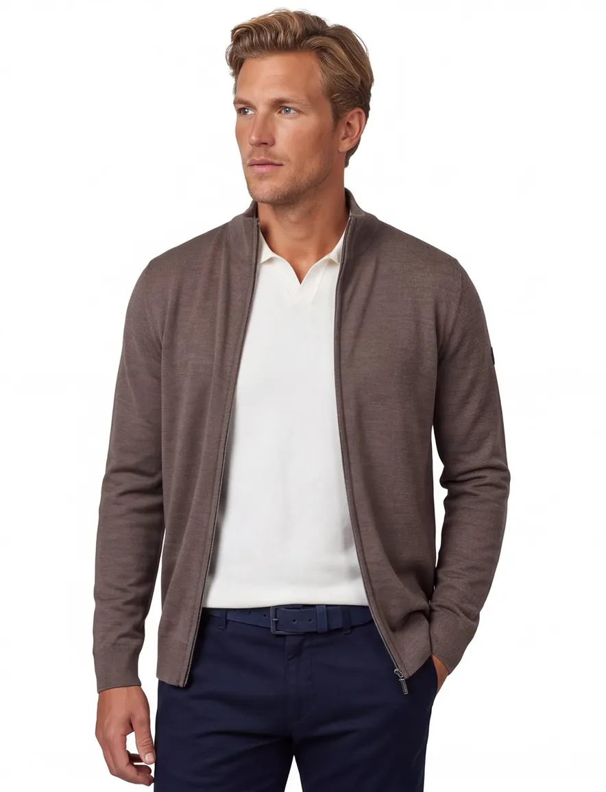 Vest Cavallaro bruin 119265004-Taupe