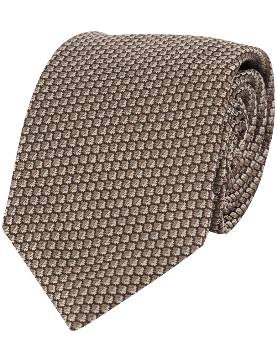 Bruine stropdas Profuomo