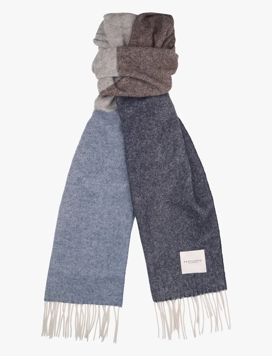 Profuomo sjaal donkerblauw