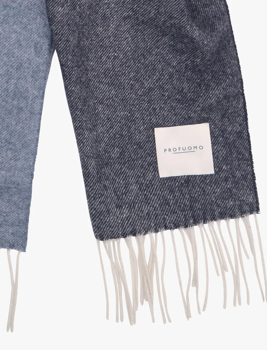 Profuomo sjaal donkerblauw