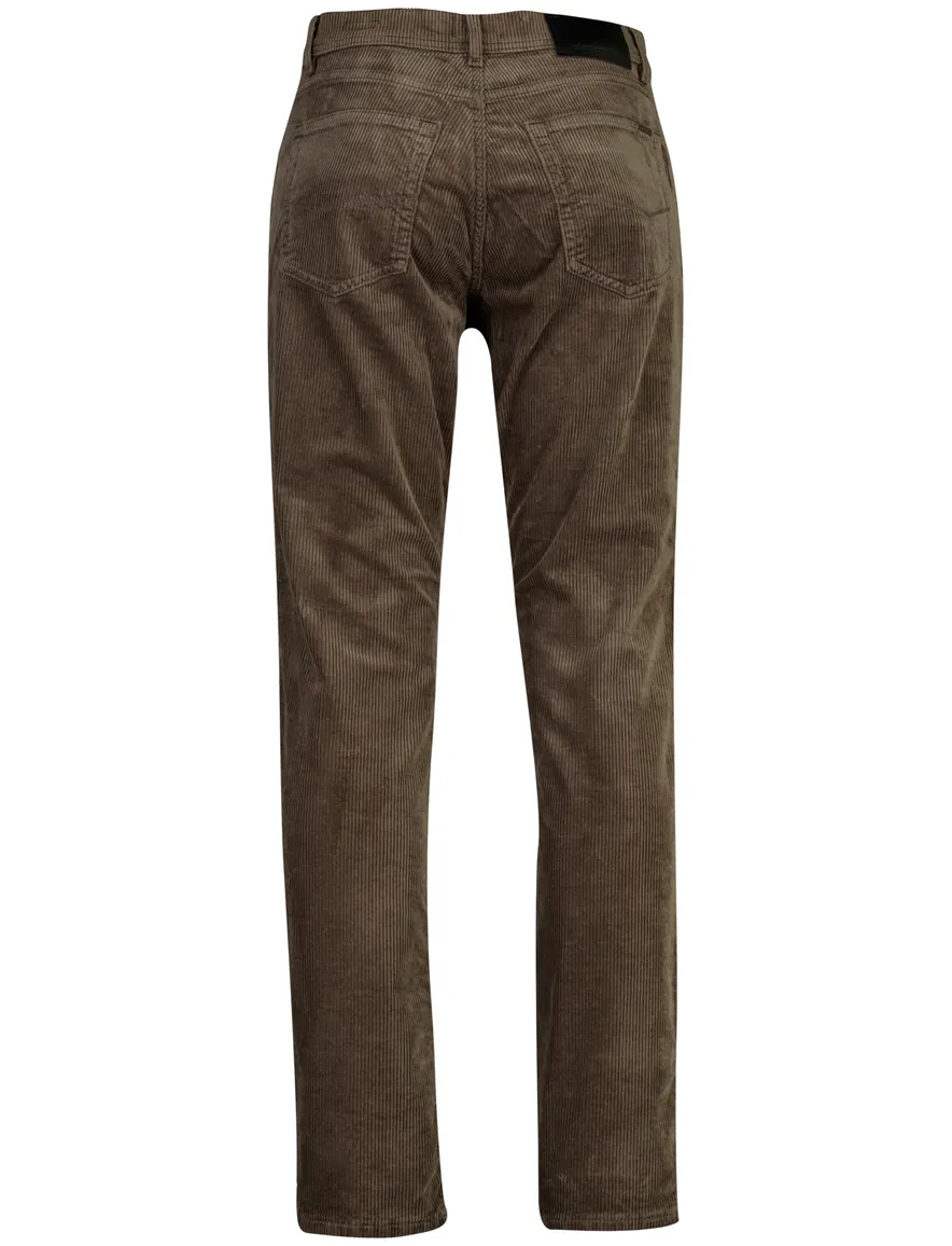 Pierre Cardin broek khaki 5 pocket model comfort