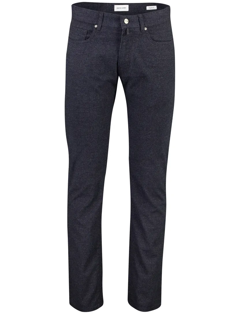 Broek Pierre Cardin donkerblauw normale fit