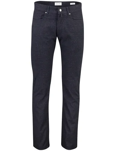 Pierre Cardin Pierre Cardin broek donkerblauw gemeleerd 5 pocket