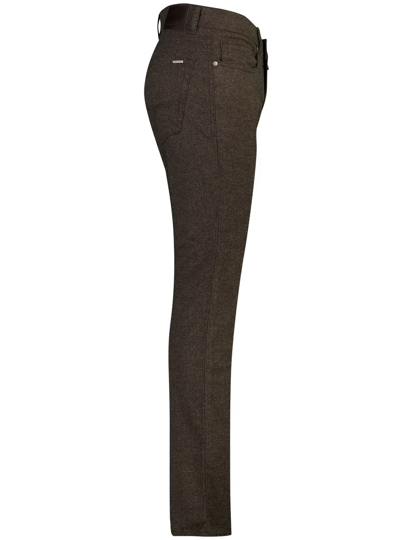 Broek Pierre Cardin khaki normale fit