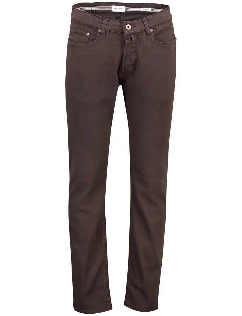 Broek Pierre Cardin bruin normale fit