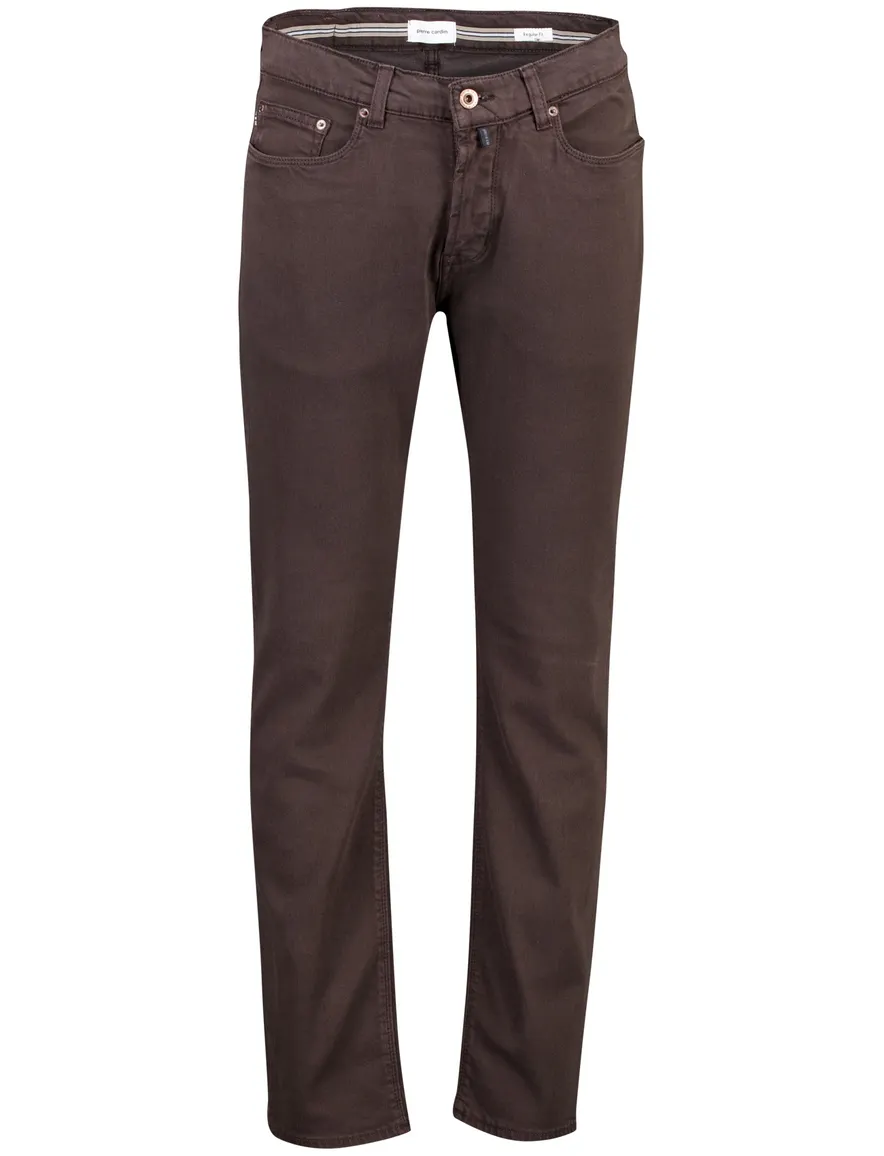 Pierre Cardin broek bruin 5 pocket model