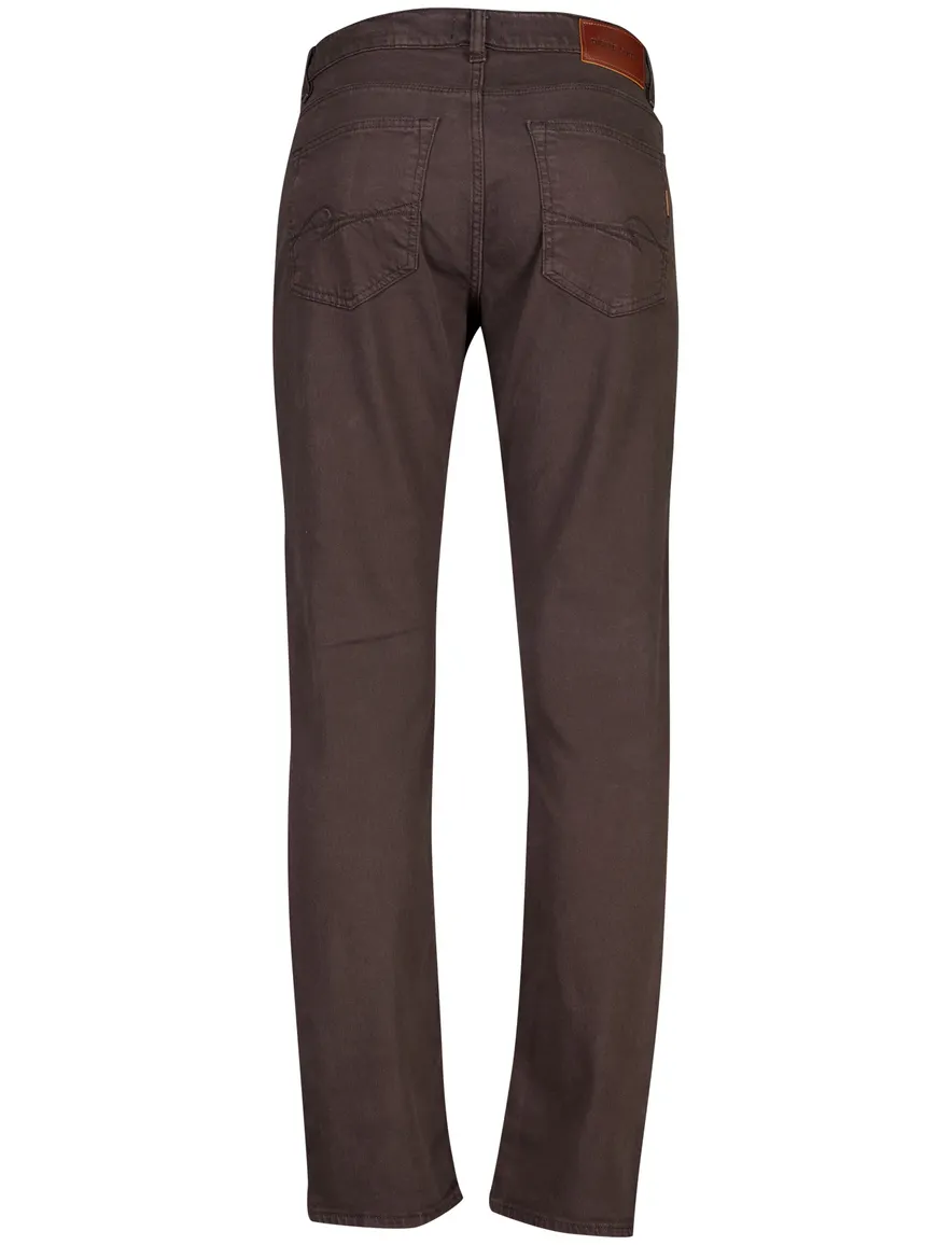 Pierre Cardin broek bruin 5 pocket model