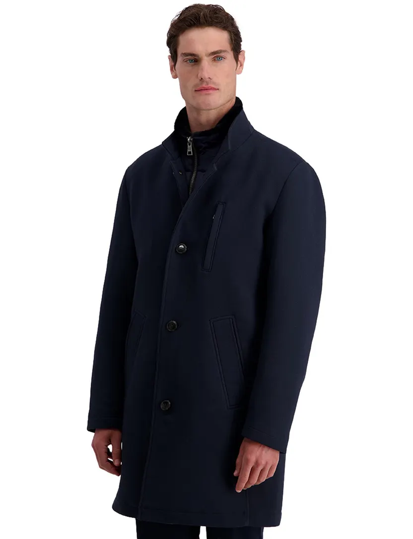 Overjas Pierre Cardin donkerblauw