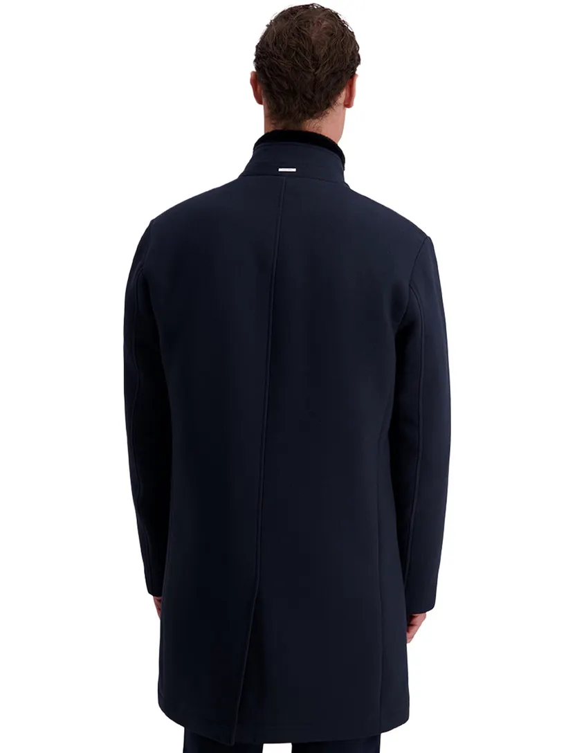 Overjas Pierre Cardin donkerblauw