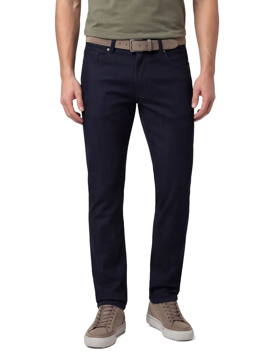 Pierre Cardin broeken donkerblauw gemeleerd 5-pocket model