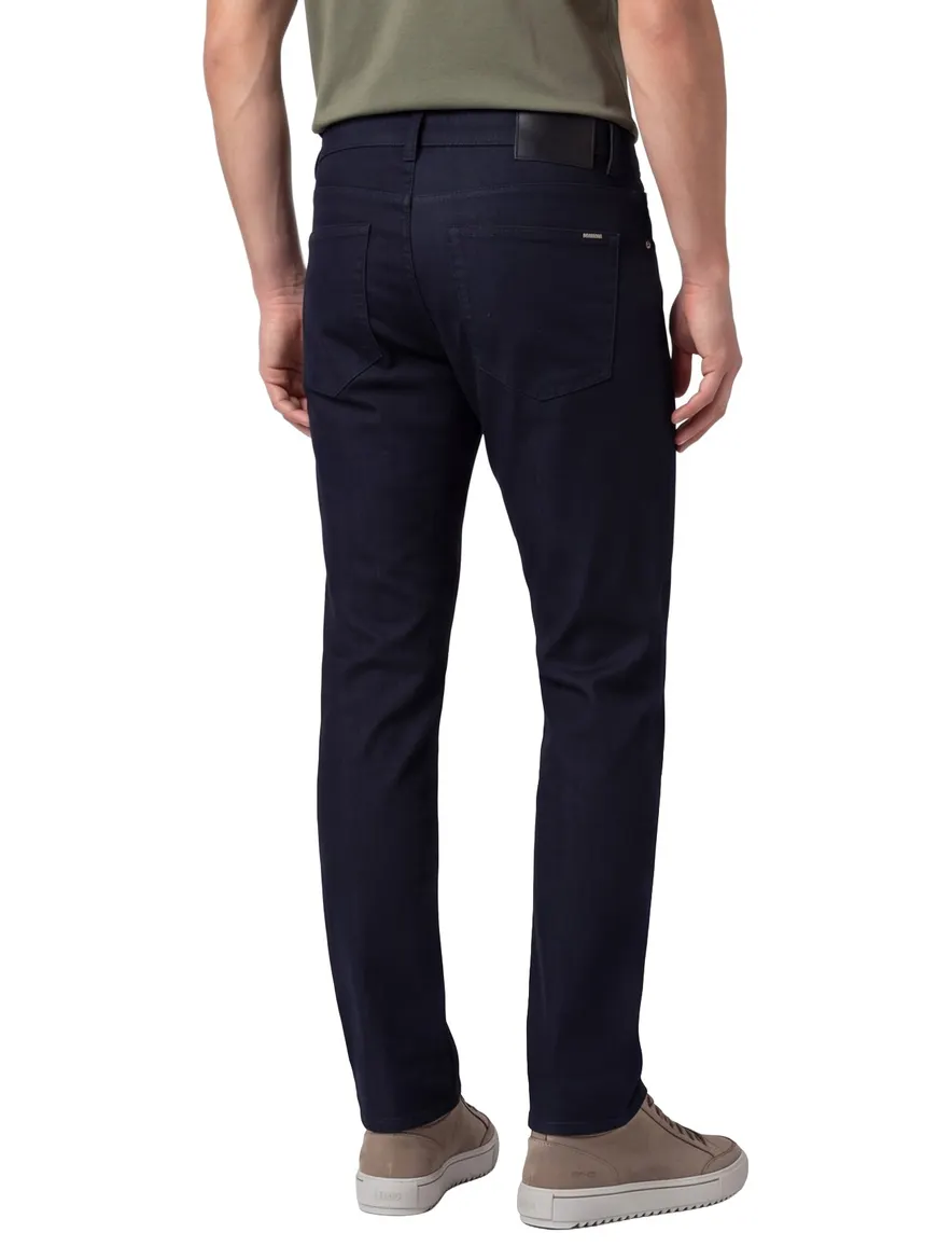 Pierre Cardin broeken donkerblauw gemeleerd 5-pocket model