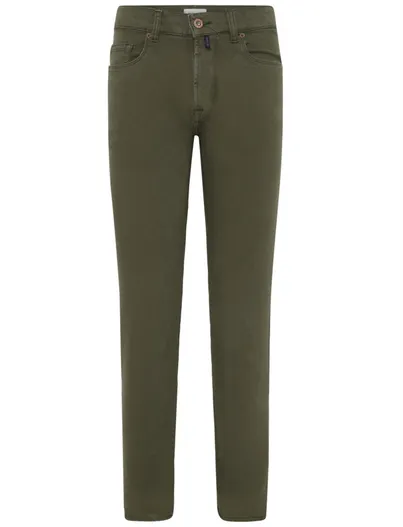 Pierre Cardin Pierre Cardin 5-pocket broek groen