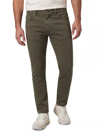 Pierre Cardin Pierre Cardin 5-pocket broek groen