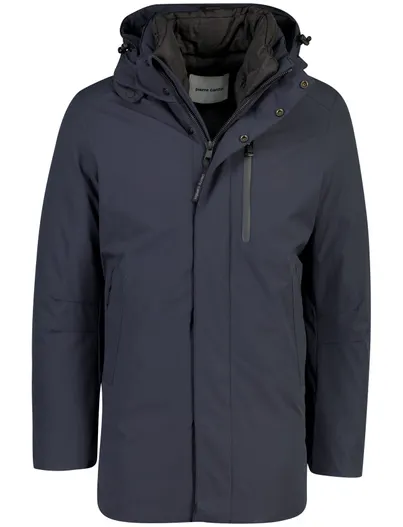Pierre Cardin Parka jas Pierre Cardin donkerblauw