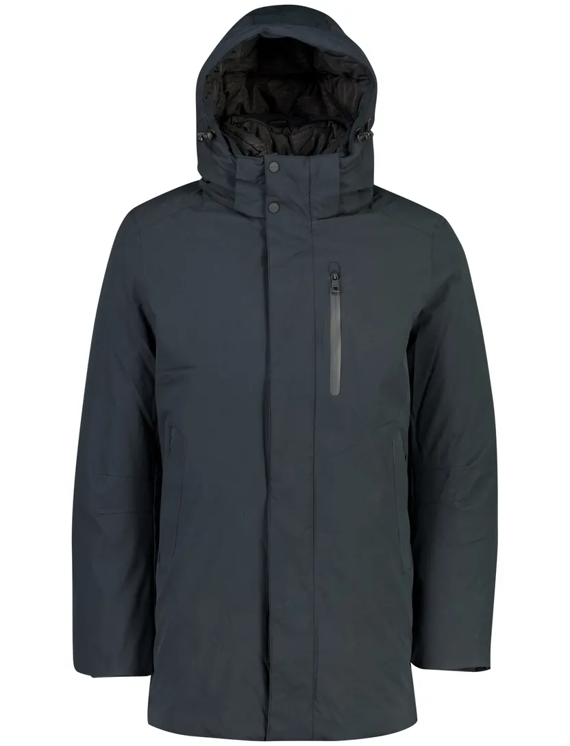 Parka jas Pierre Cardin donkerblauw polyester