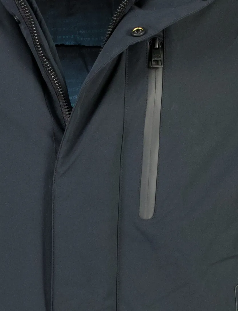 Parka jas Pierre Cardin donkerblauw polyester