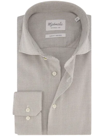 Profuomo Overhemd Michaelis grijs