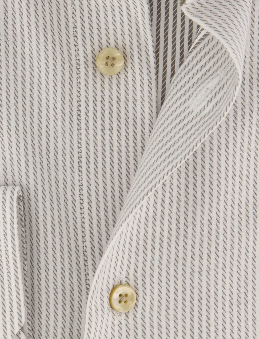 Overhemd Michaelis groen SHIRT X-CUTAWAY SF SCC GR