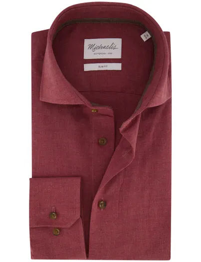 Profuomo Michaelis overhemd bordeaux