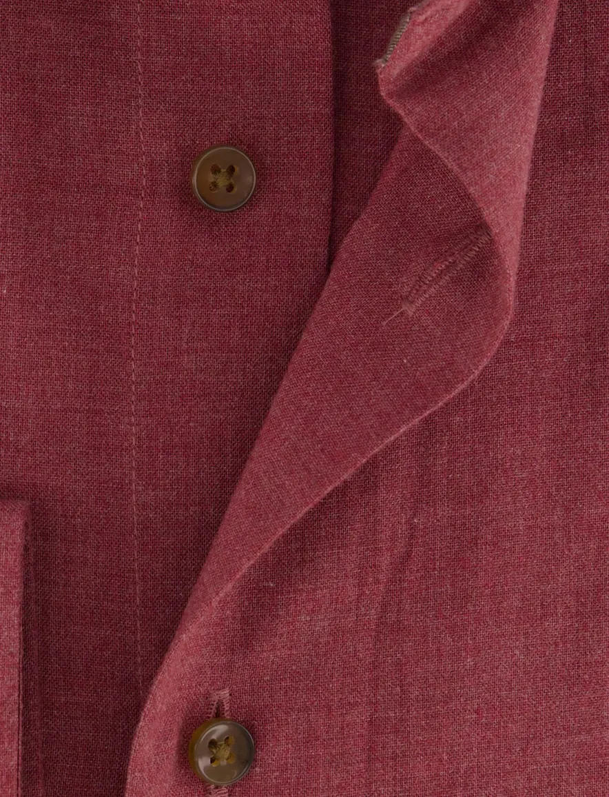 Overhemd Michaelis bordeaux SHIRT CUTAWAY SF SCC BURG