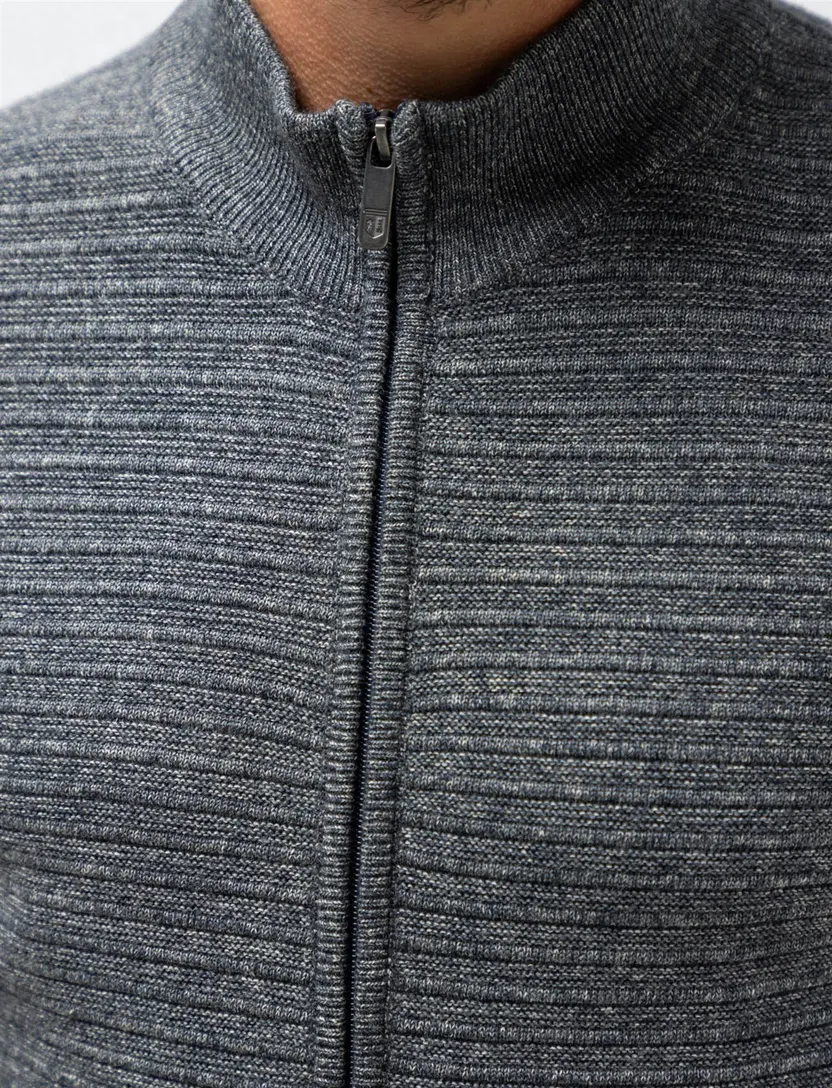 Vest State of Art blauw acryl