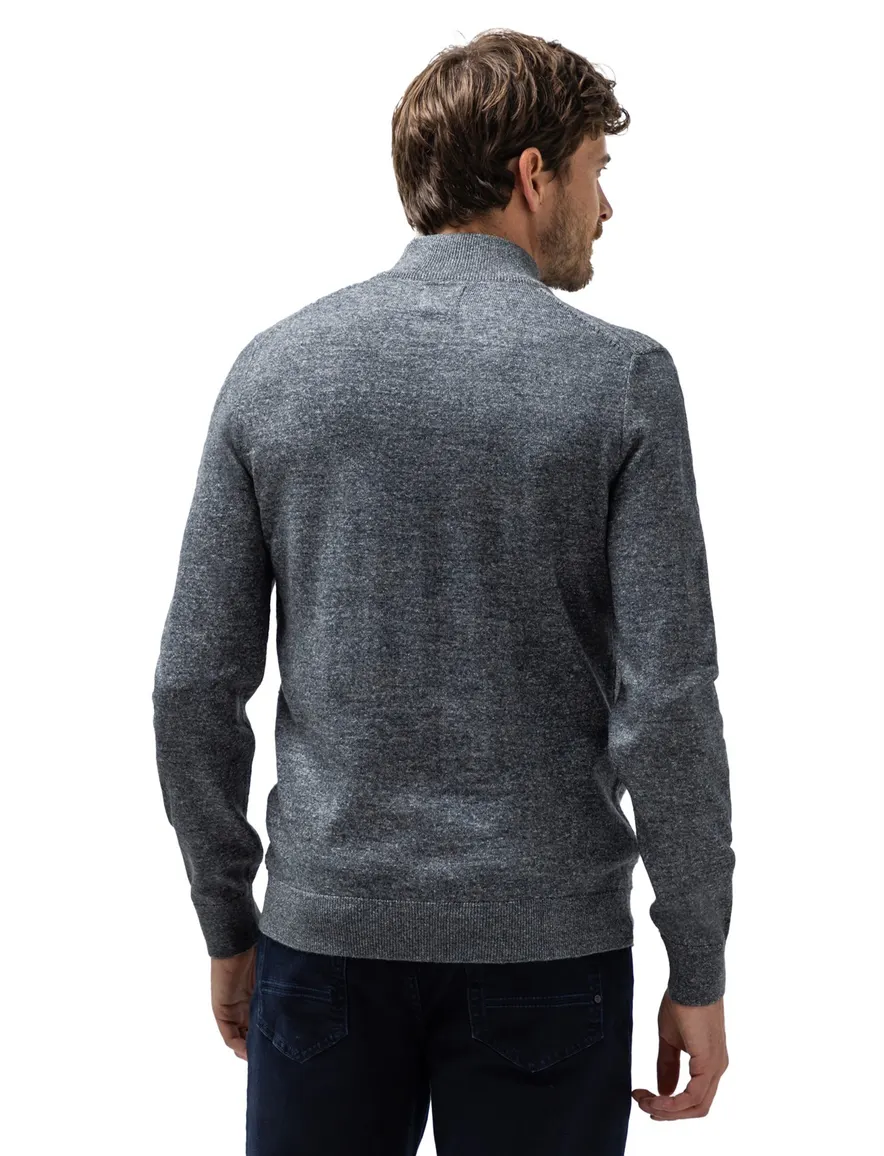 State of Art vest blauw effen