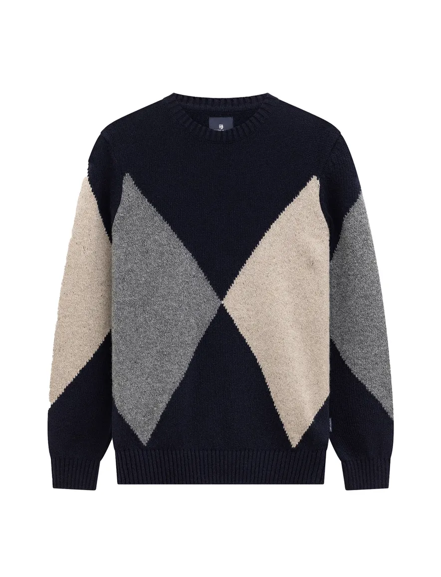 Trui State of Art donkerblauw