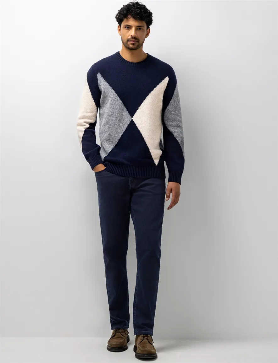 Trui State of Art donkerblauw