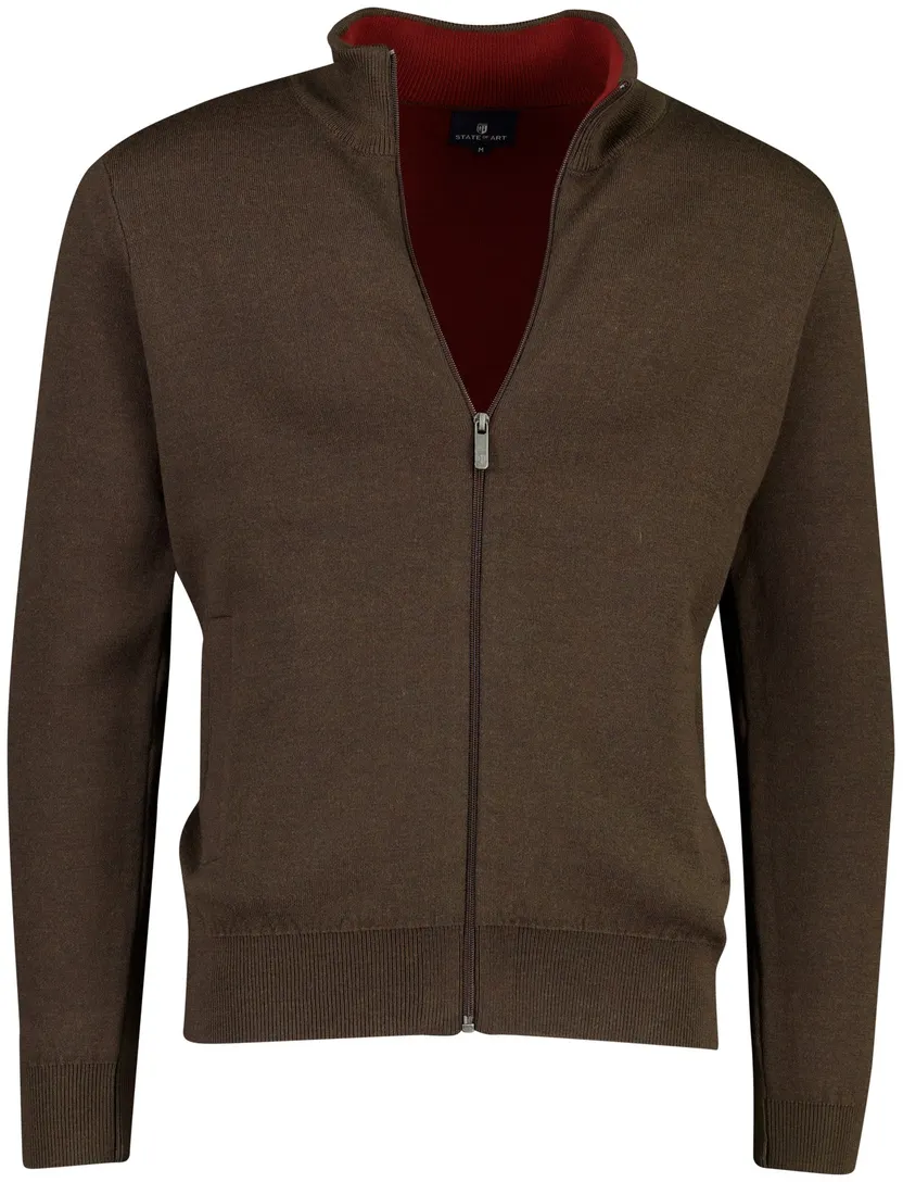 Vest State of Art bruin wol