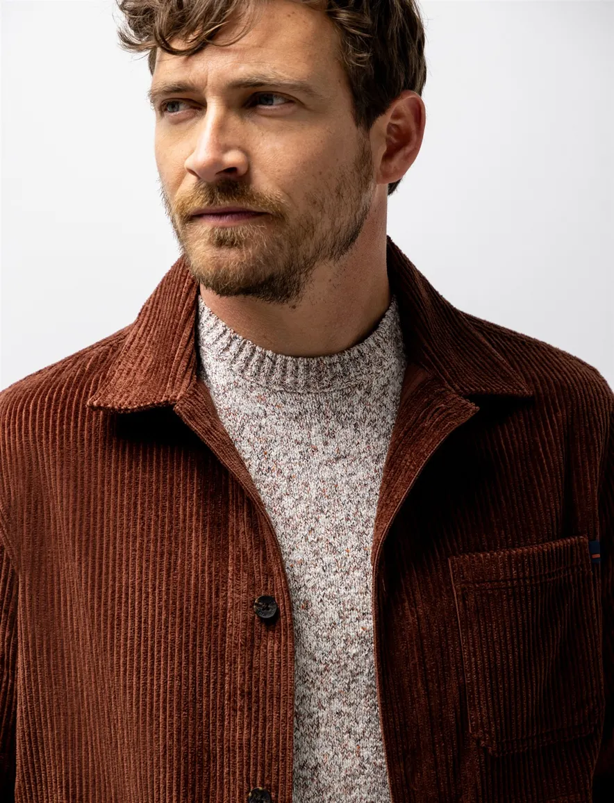 Overshirt State of Art bruin