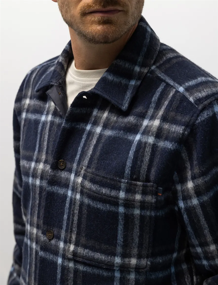 Overshirt State of Art donkerblauw