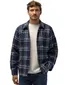 Overshirts State of Art donkerblauw geruit