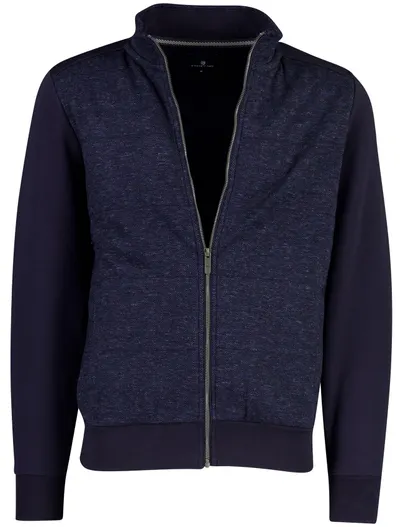 State of Art Vest State of Art donkerblauw normale fit
