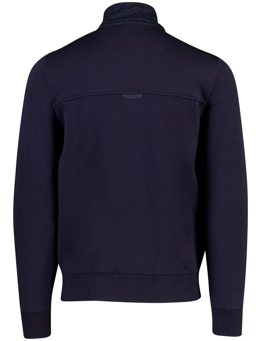 State of Art vest donkerblauw geprint outdoor