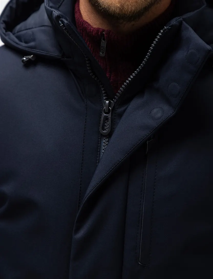 Parka jas State of Art donkerblauw